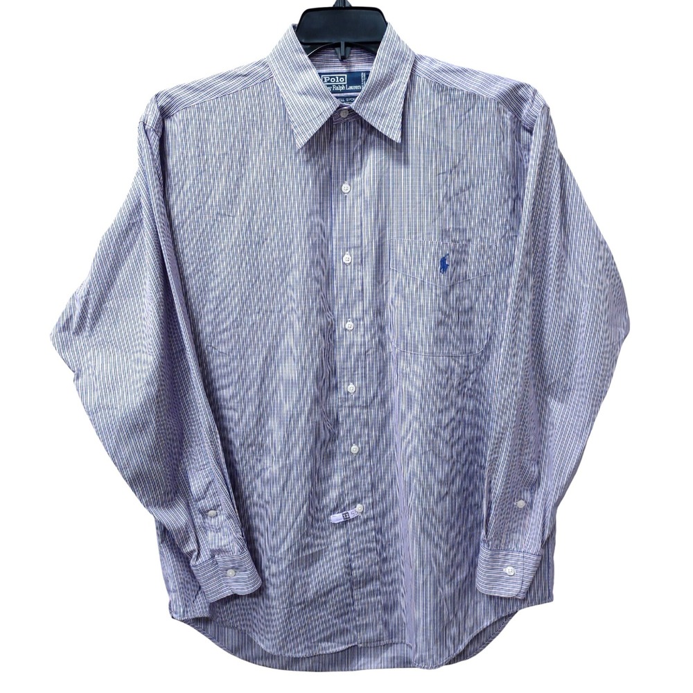 Polo‎ Ralph Lauren Button Down Shirt LS Cotton Collared Casual M